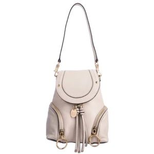 See by Chloé Authentic Small Olga Bag Ivory Grained Cowhide